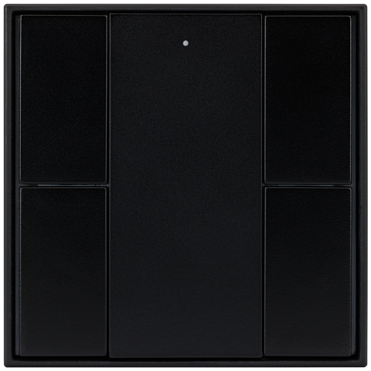SYMPHO DALI-2 Panel, 4 knappar – Svart