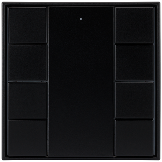 SYMPHO DALI-2 Panel, 8 knappar – Svart